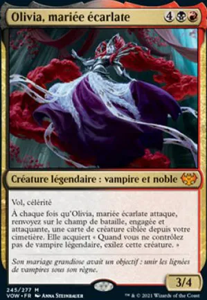 Olivia, mariée écarlate