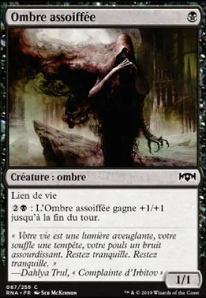 Ombre assoiffée
