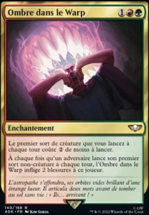 Ombre dans le Warp