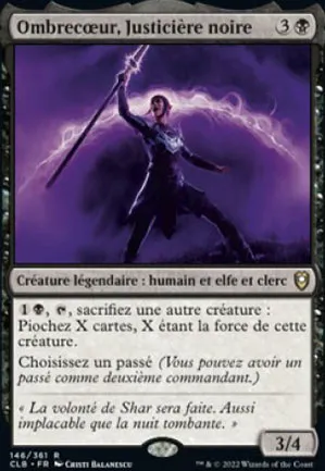 Ombrecœur, Justicière noire