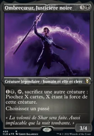 Ombrecœur, Justicière noire