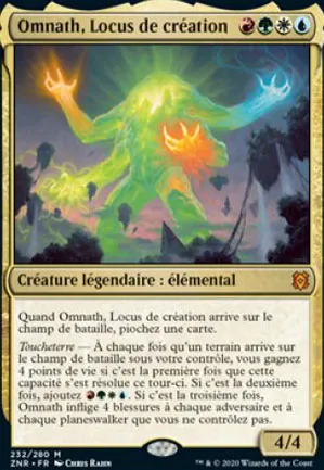 Omnath, Locus de création