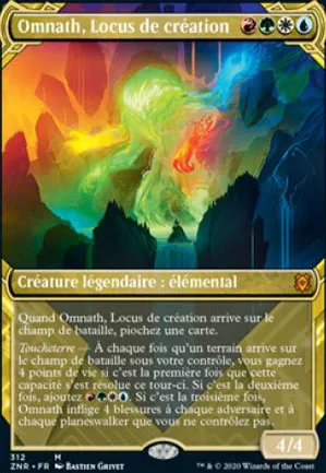 Omnath, Locus de création