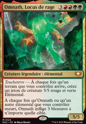 Omnath, Locus de rage