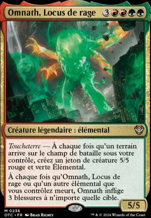 Omnath, Locus de rage