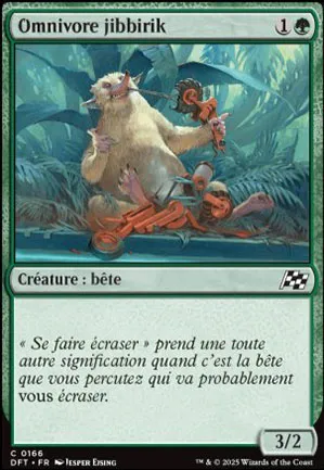 Omnivore jibbirik