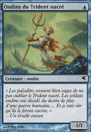 Ondin du Trident de perles // Ondins du Trident nacré