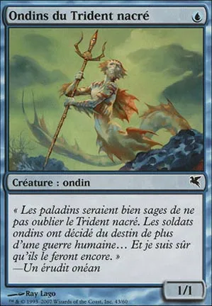 Ondin du Trident de perles // Ondins du Trident nacré