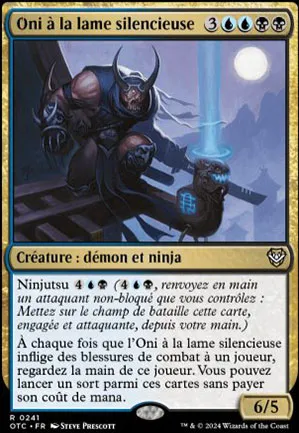Oni à la lame silencieuse