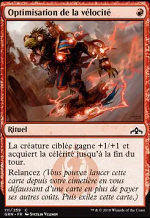 Optimisation de la vélocité