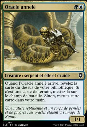 Oracle annelé