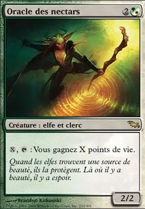 Oracle des nectars