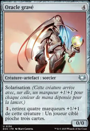 Oracle gravé