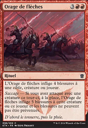 Orage de flèches