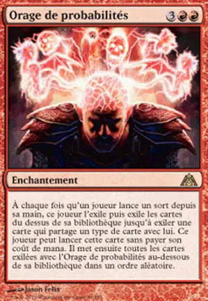 Orage de probabilités