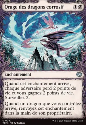 Orage des dragons corrosif