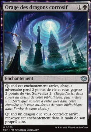 Orage des dragons corrosif