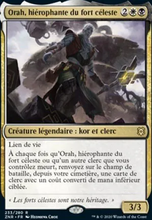 Orah, hiérophante du fort céleste