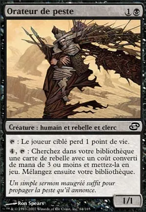 Orateur de peste