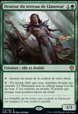 Orateur du terreau de Llanowar