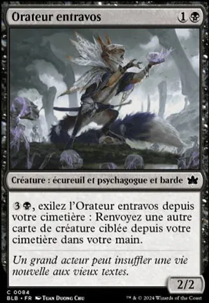 Orateur entravos