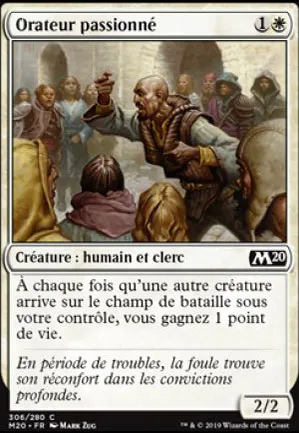 Orateur passionné