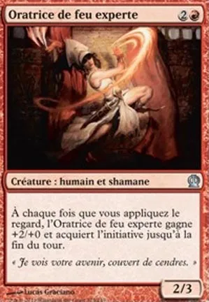 Oratrice de feu experte
