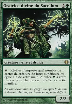 Oratrice divine du Sacellum