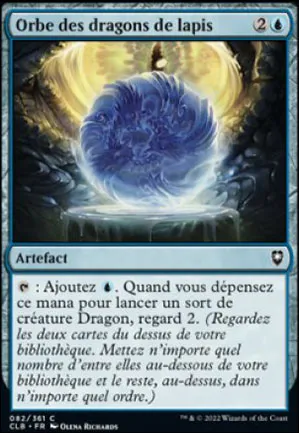 Orbe des dragons de lapis