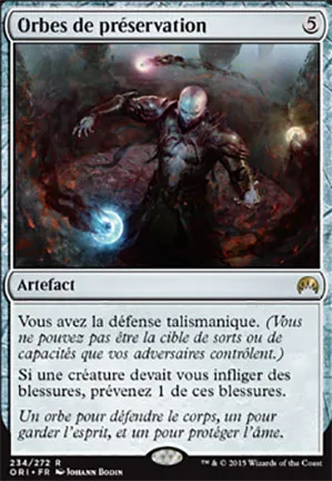 Orbes de préservation