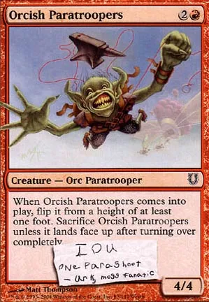 Orcish Paratroopers
