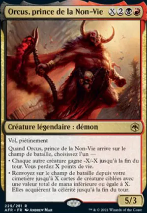 Orcus, prince de la Non-Vie