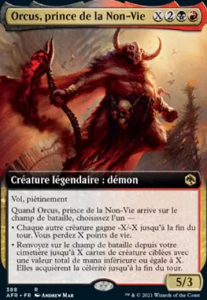 Orcus, prince de la Non-Vie