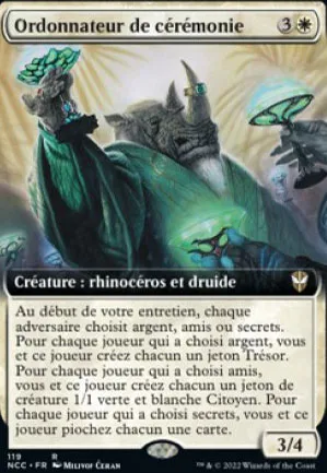 Ordonnateur de cérémonie