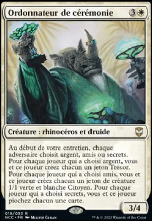 Ordonnateur de cérémonie