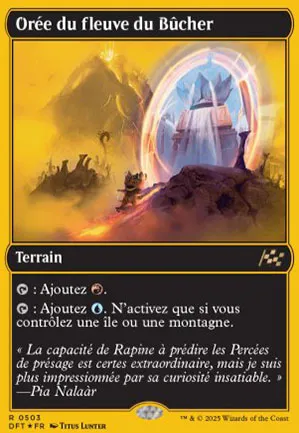 Orée du fleuve du Bûcher