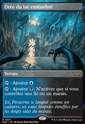 Orée du lac enténébré