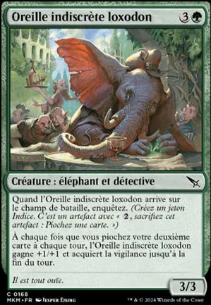 Oreille indiscrète loxodon