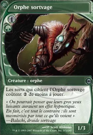 Orphe sortvage