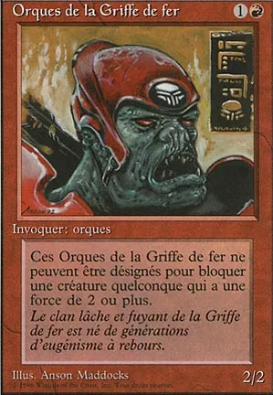 Orques de la Griffe de fer