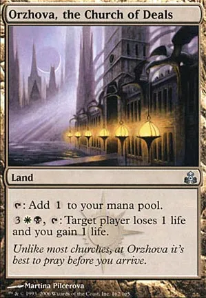 Orzhova, l'Église des Transactions