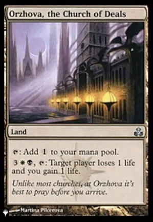Orzhova, l'Église des Transactions