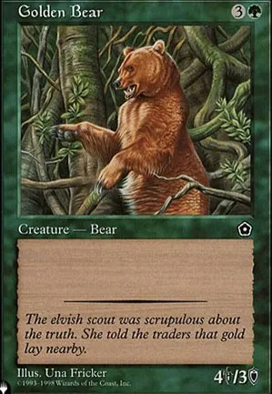 Ours doré