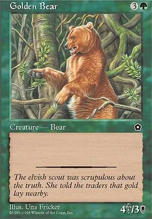 Ours doré