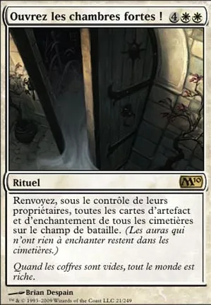 Ouvrez les chambres fortes !