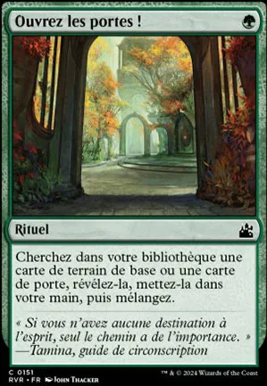 Ouvrez les portes !