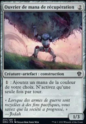 Ouvrier de mana de récupération