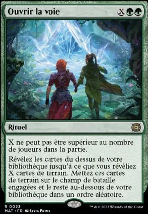 Ouvrir la voie
