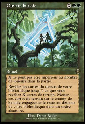 Ouvrir la voie