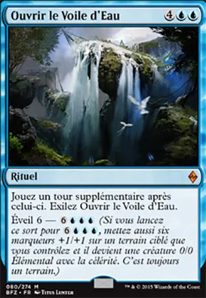 Ouvrir le Voile d'Eau